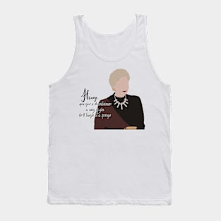 Advice Fancy Comedian Tank Top